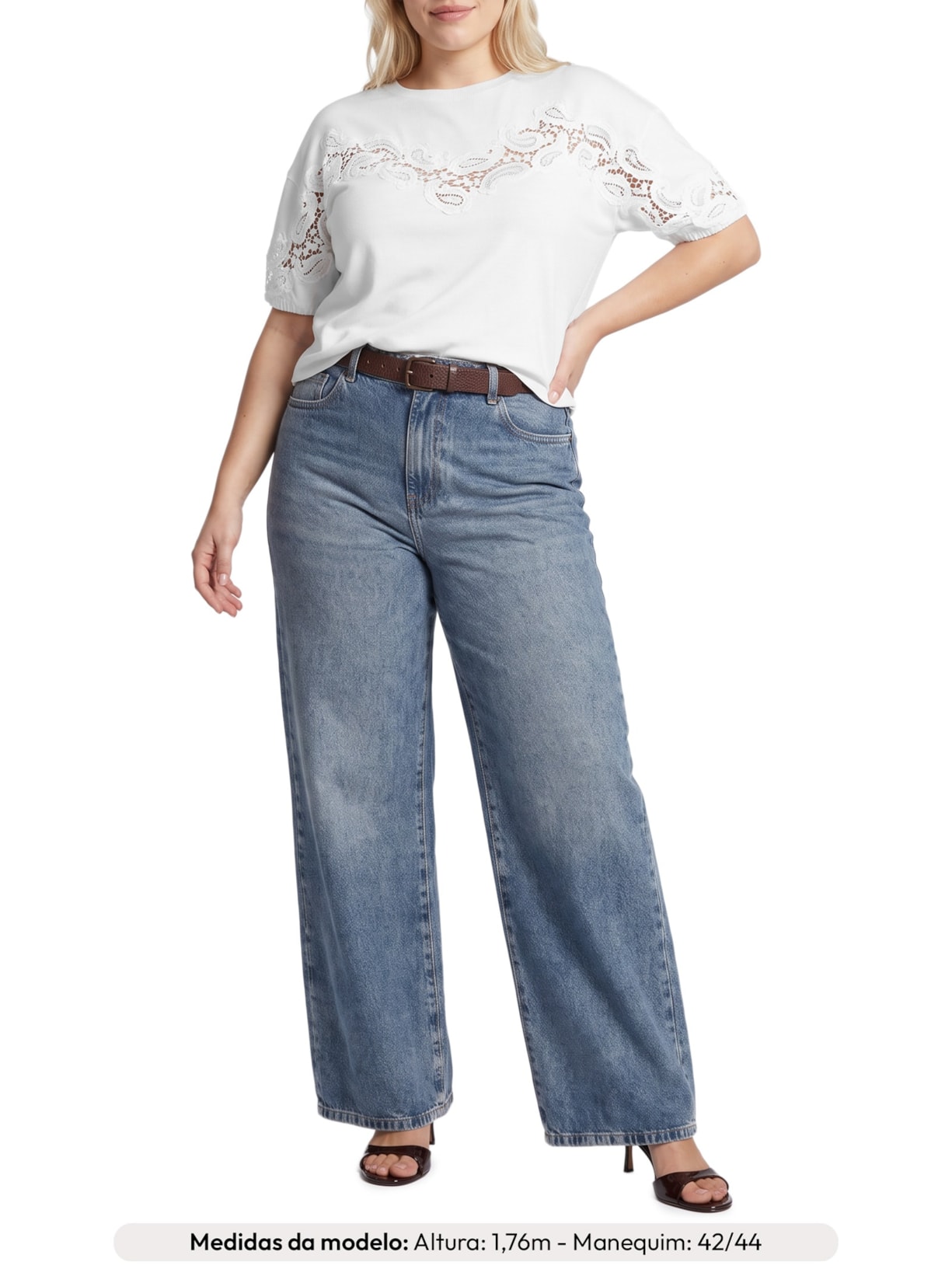 Blusa Feminina Ana Branco Le Lis