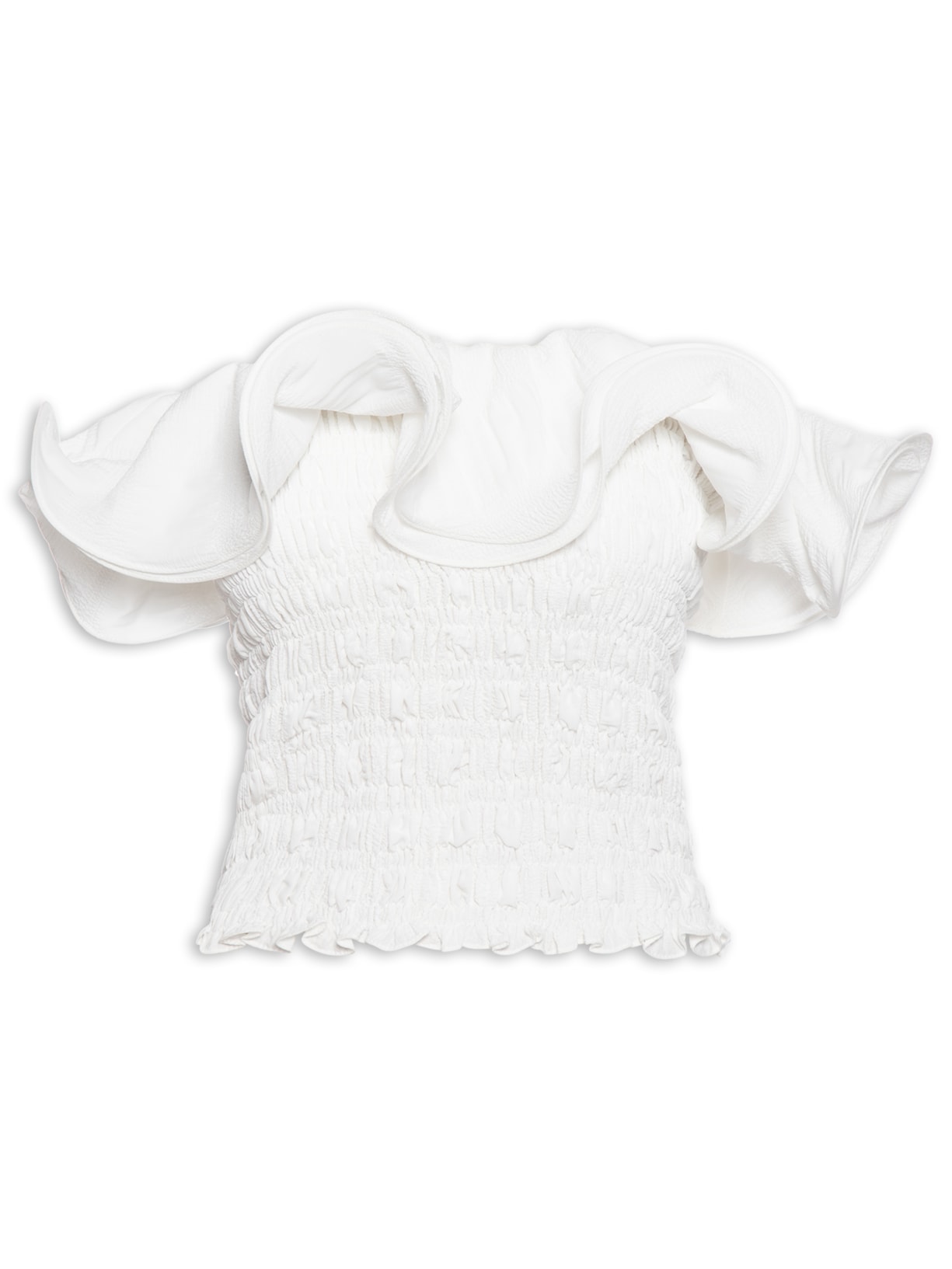 Blusa Feminina Anarruga Chess Nicole - Branco