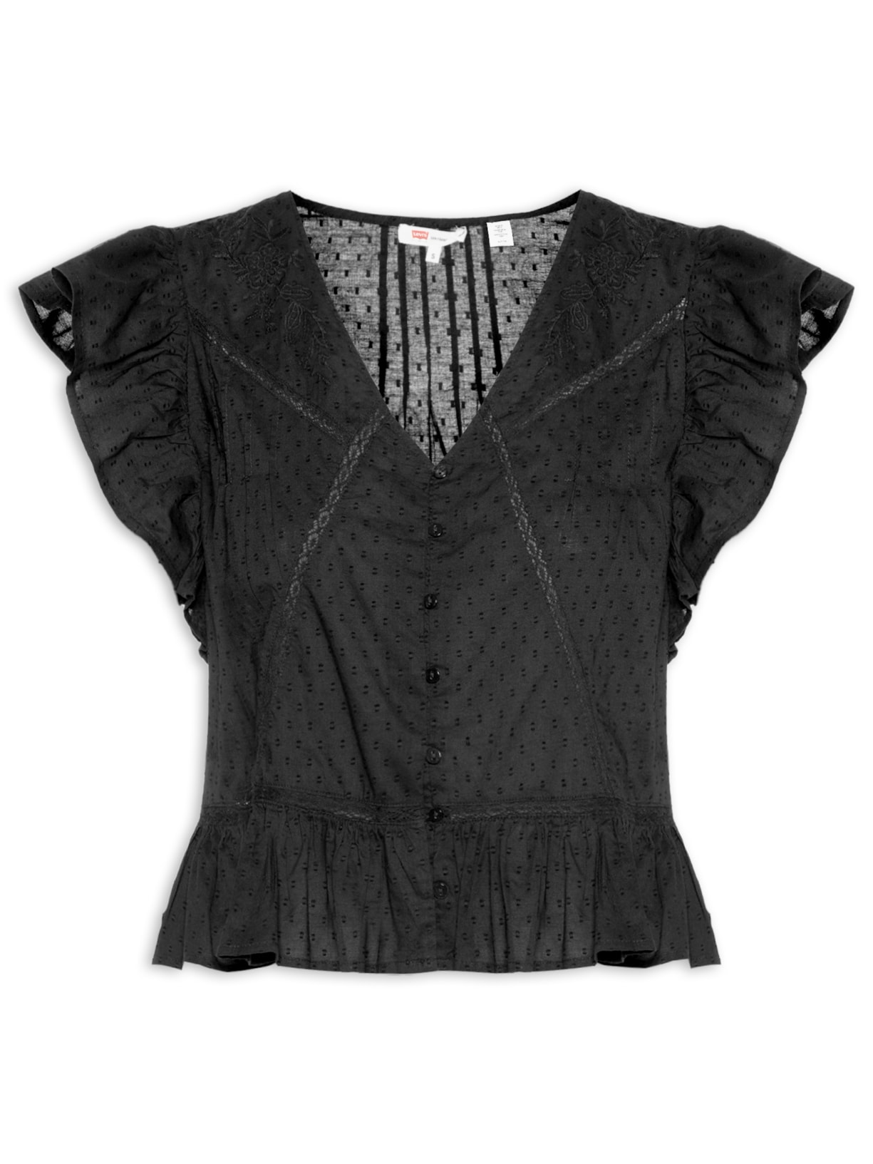 Blusa Feminina Aniston SS Blouise - Preto
