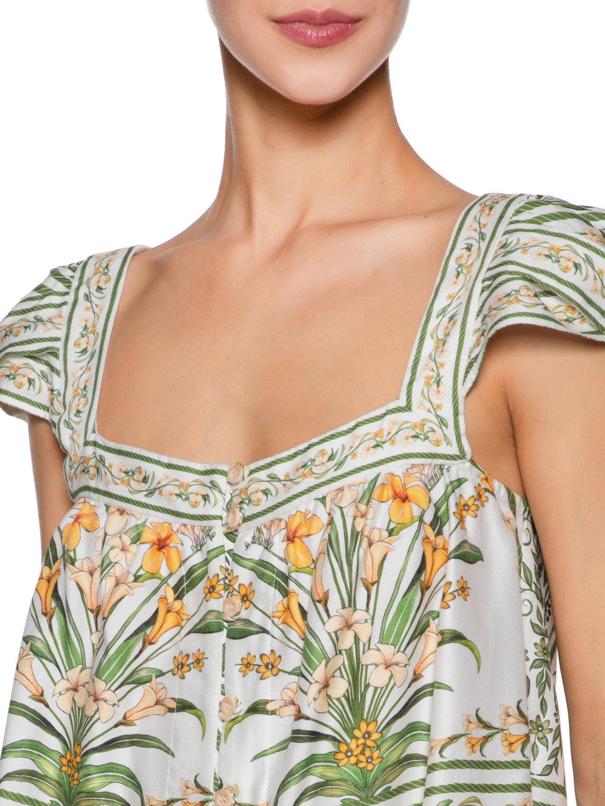 Blusa Feminina Antonela Amarelo Farm