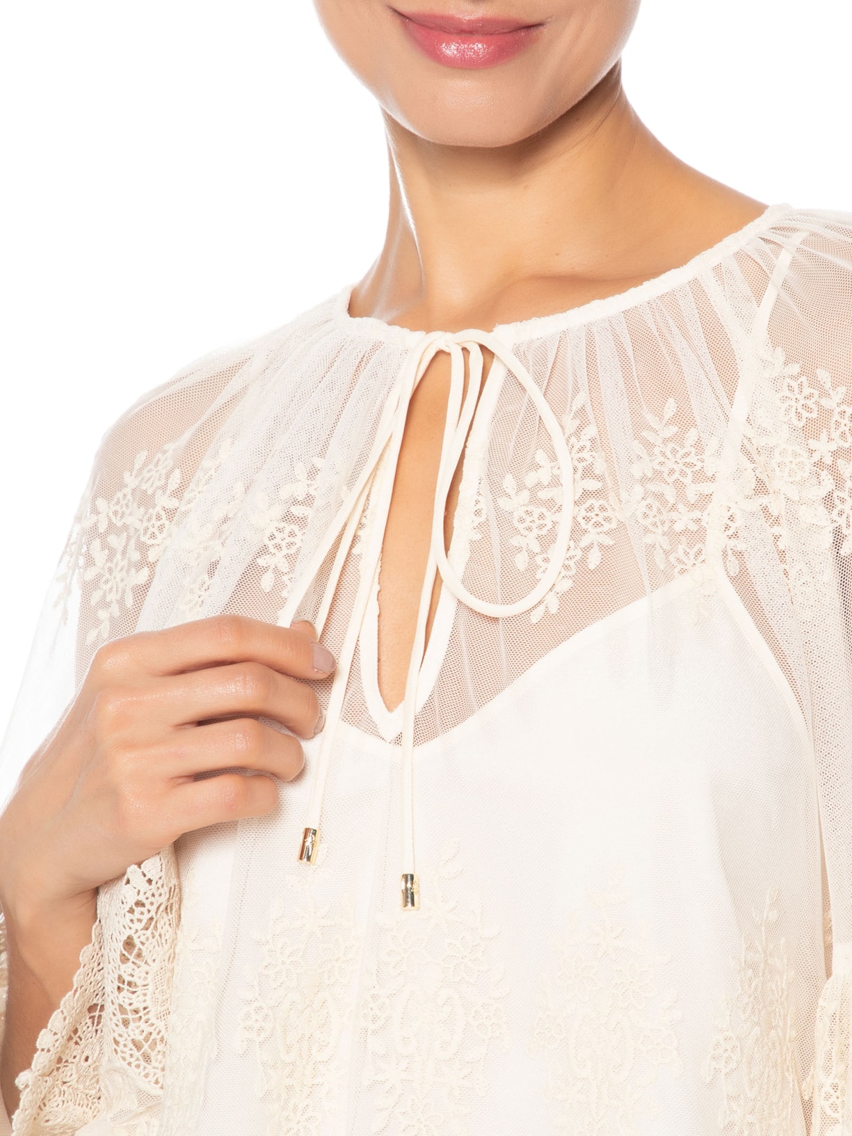 Blusa Feminina Antonella Branco Le Lis