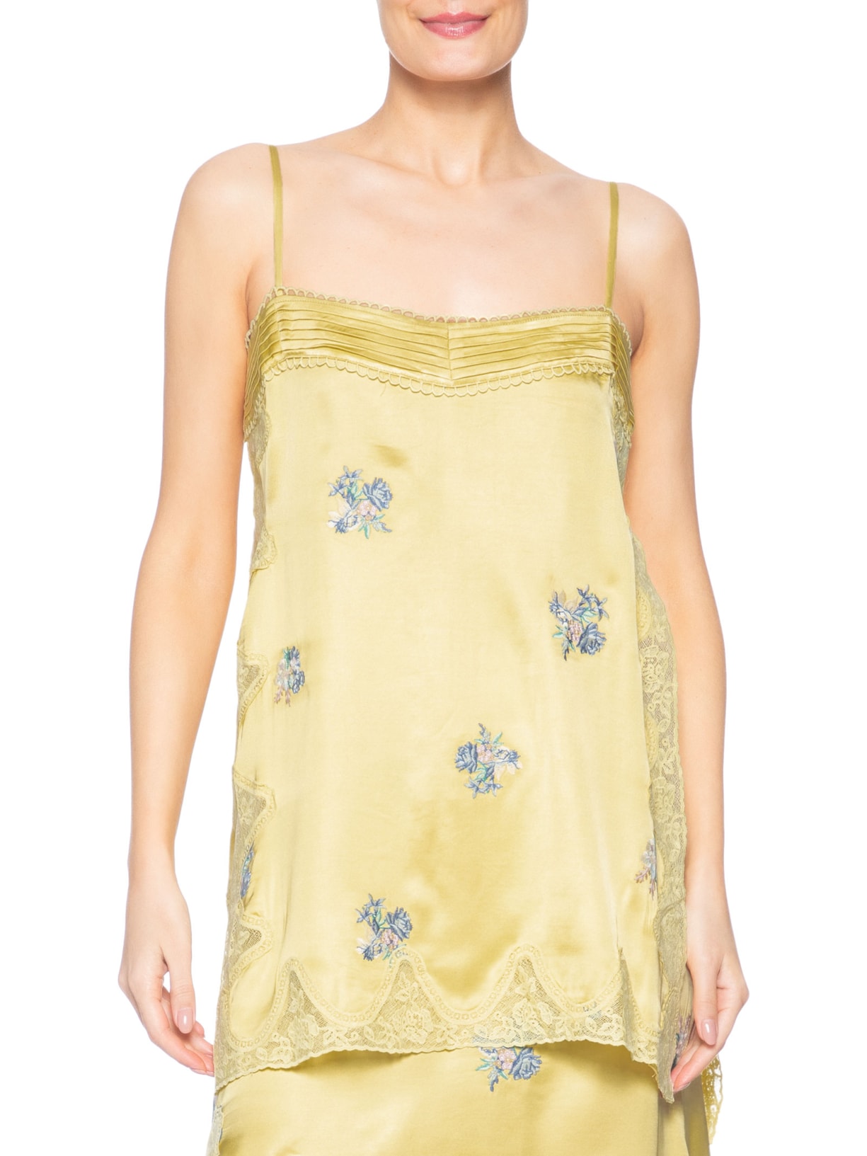 Blusa Feminina Artesanal Floral Leni Amarelo Farm