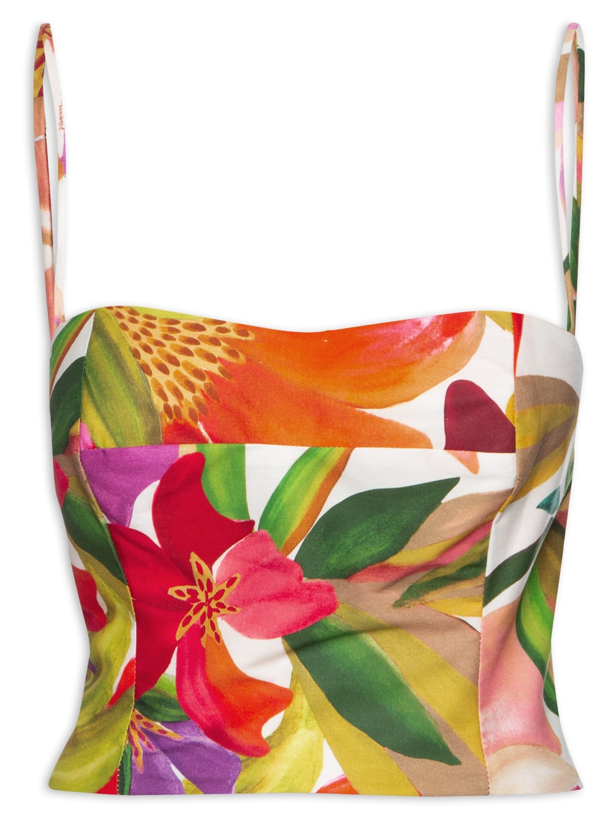 Blusa Feminina Artsy Flor - Vermelho