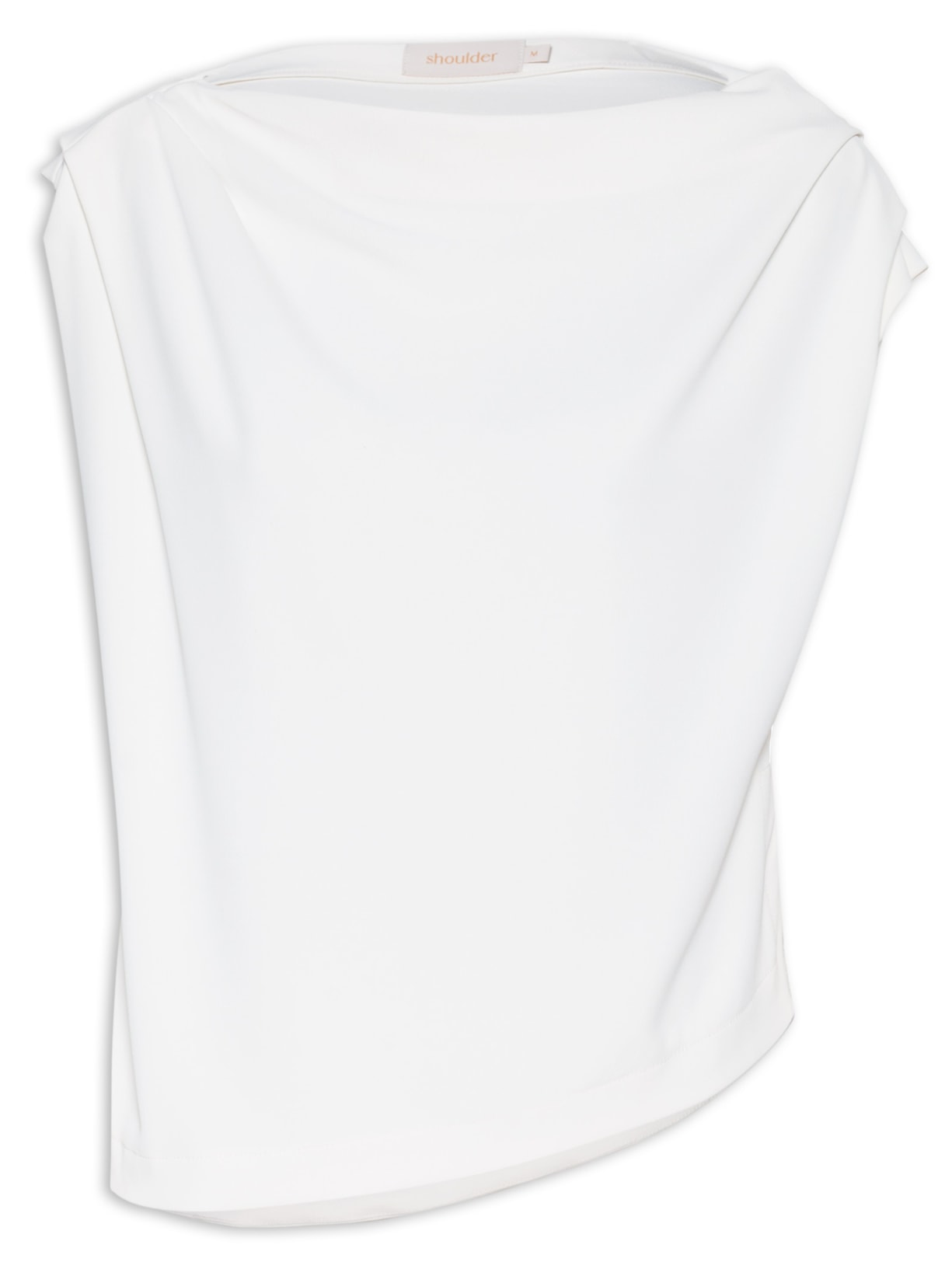 Blusa Feminina Assimétrica - Branco