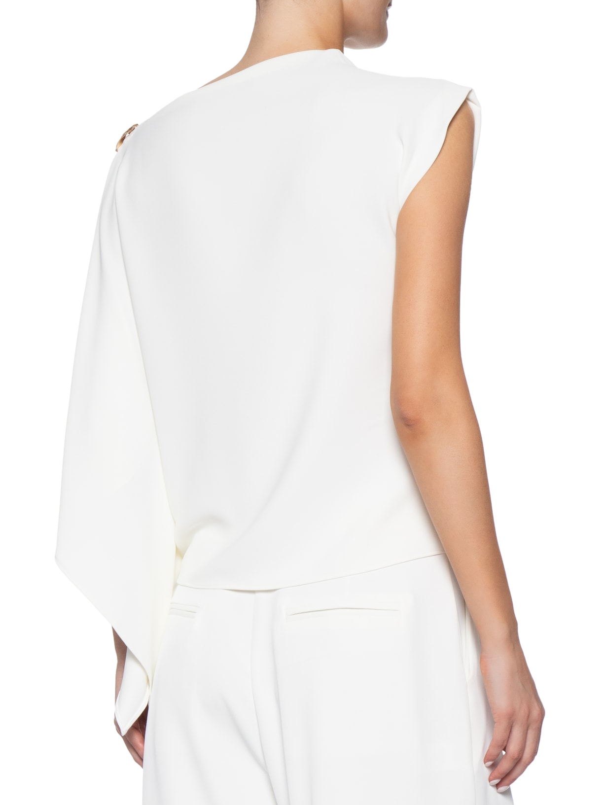 Blusa Feminina Assimétrica Off White '2Essential