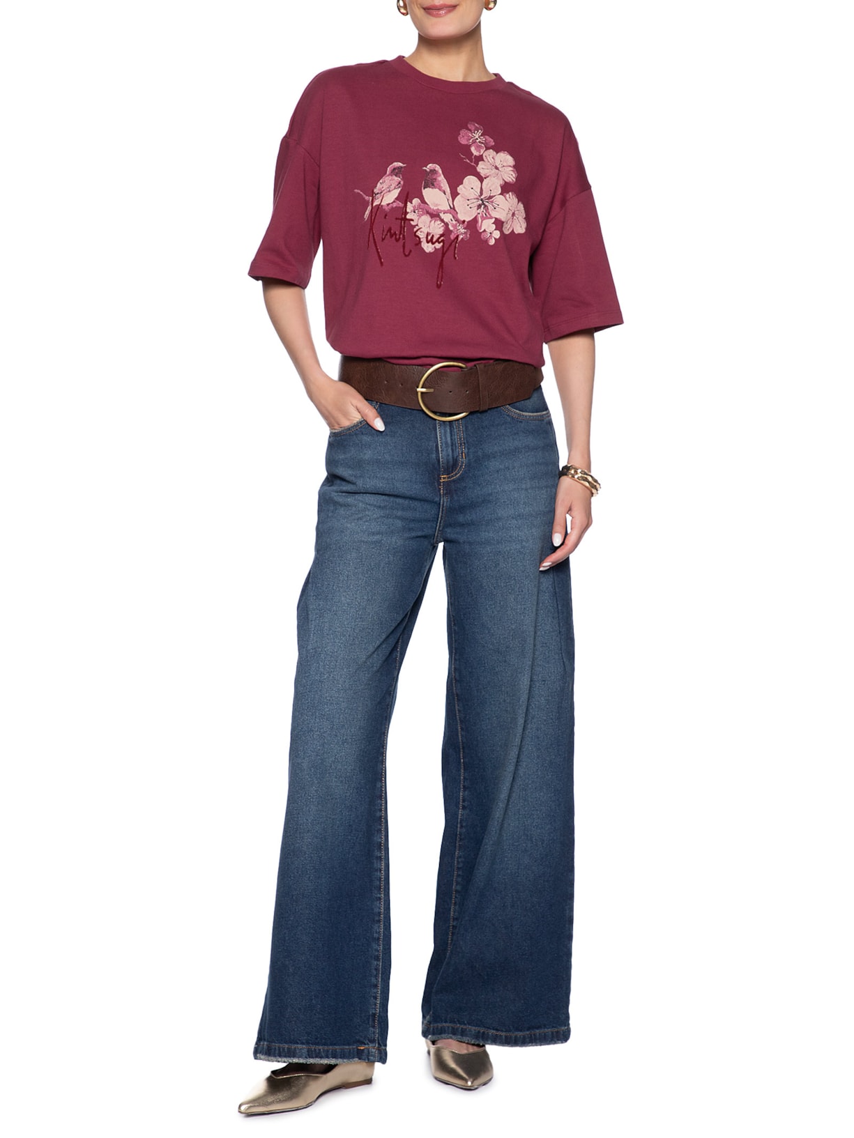 Blusa Feminina Ayla Rosa Le Lis