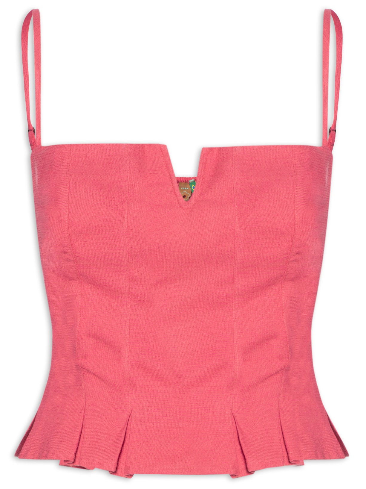 Blusa Feminina Babado Barra - Rosa