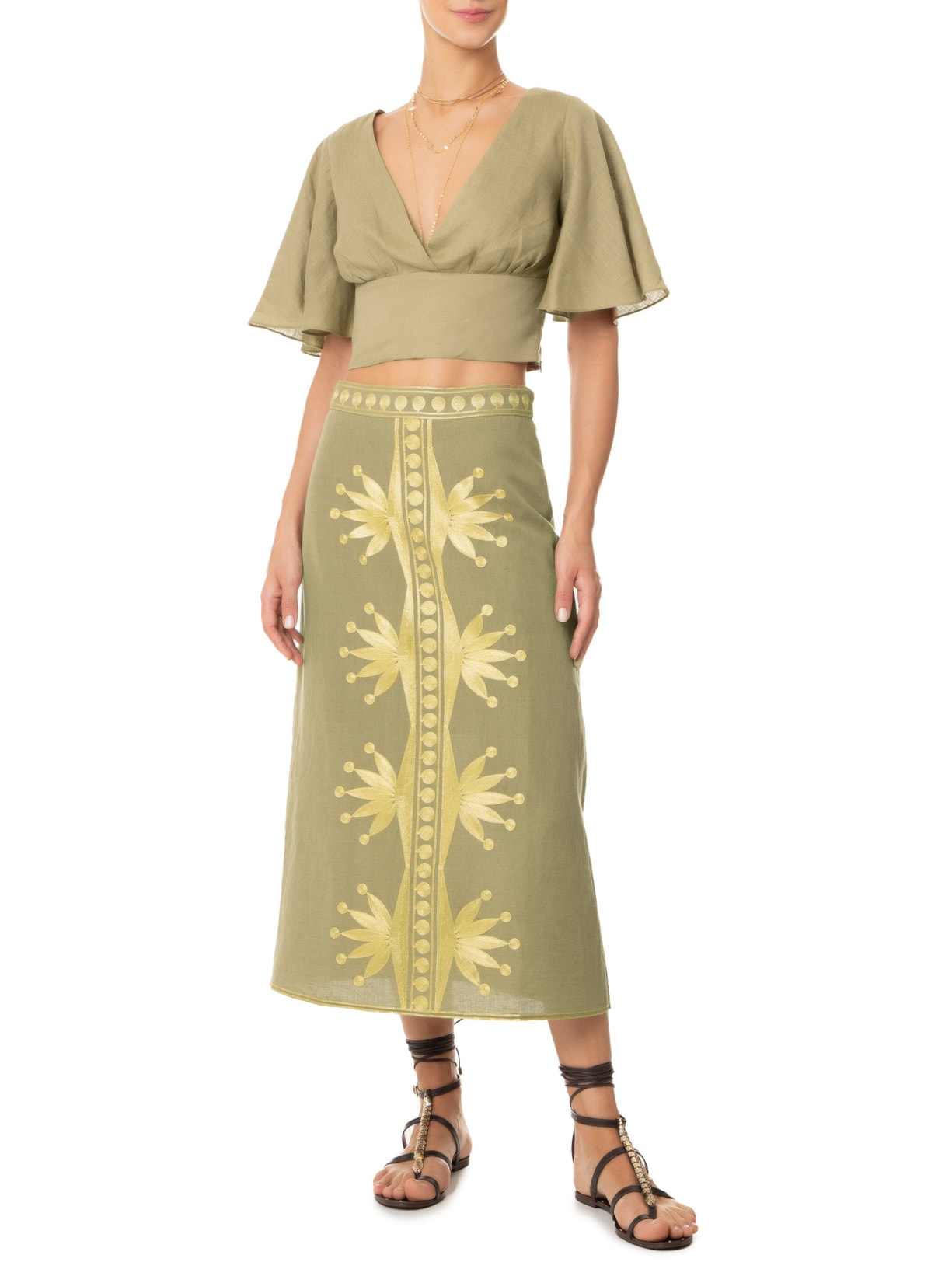 Blusa Feminina Bali Pistache Verde  Bo.bô