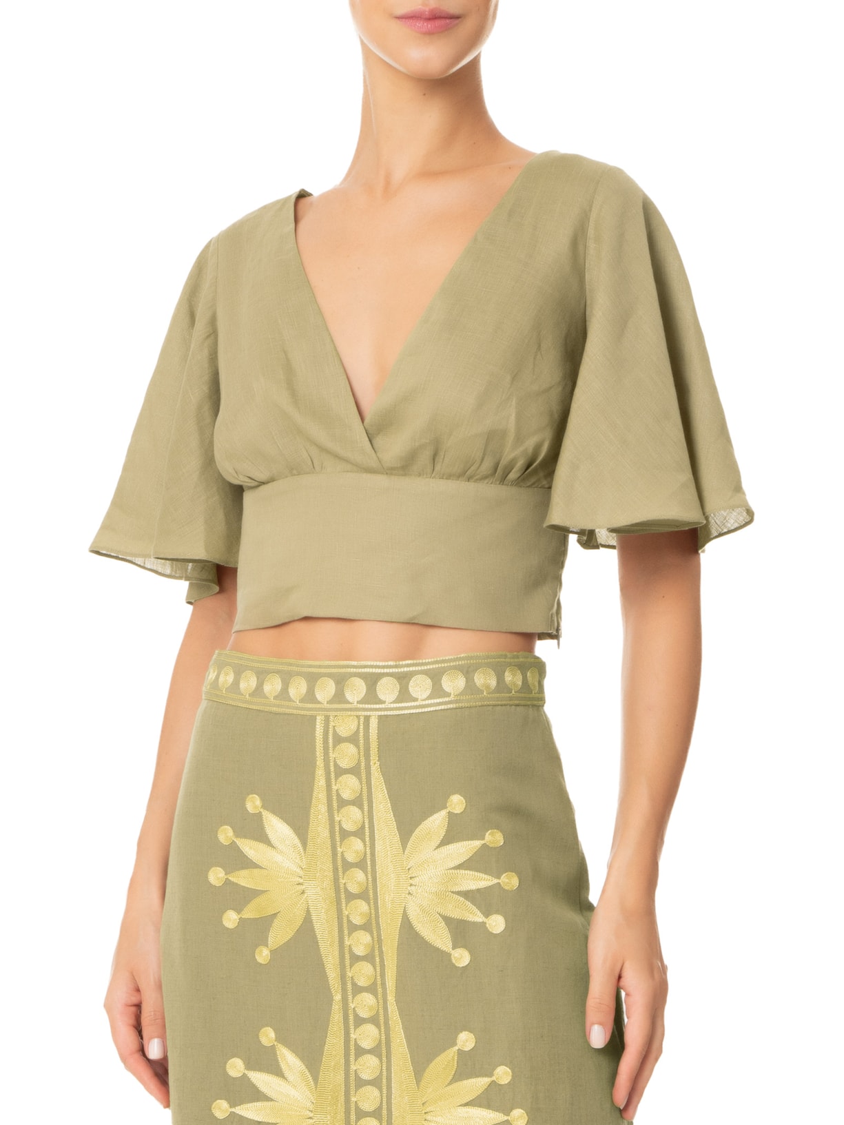Blusa Feminina Bali Pistache Verde  Bo.bô