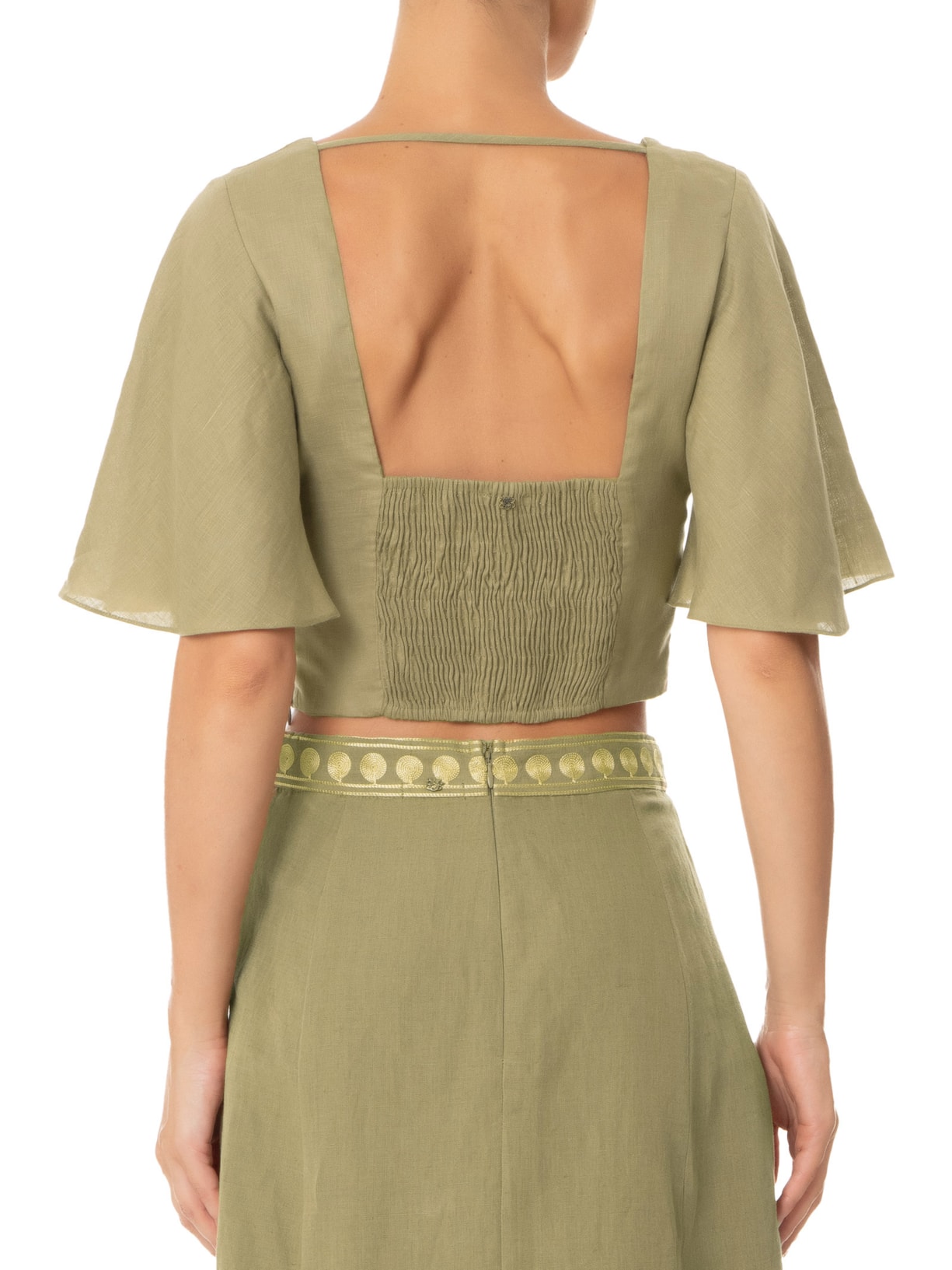 Blusa Feminina Bali Pistache Verde  Bo.bô