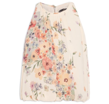 Blusa Feminina Balonê Allure - Bege