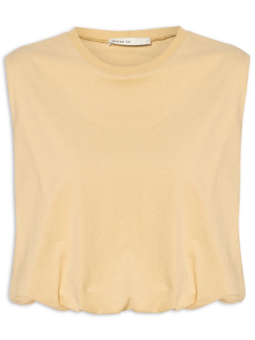 Blusa Feminina Balonê - Bege