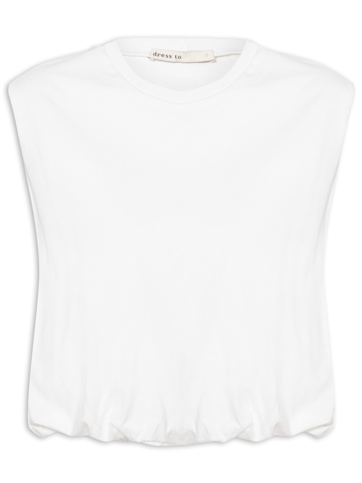 Blusa Feminina Balonê - Branco