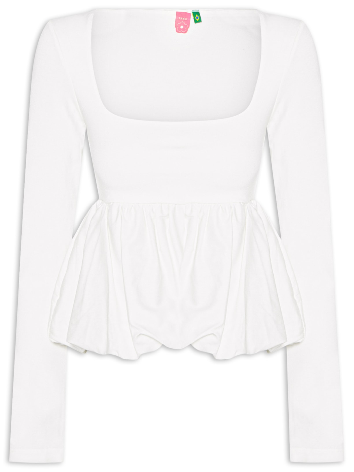 Blusa Feminina Balone - Branco