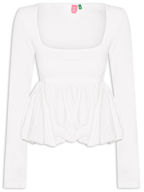 Blusa Feminina Balone - Branco