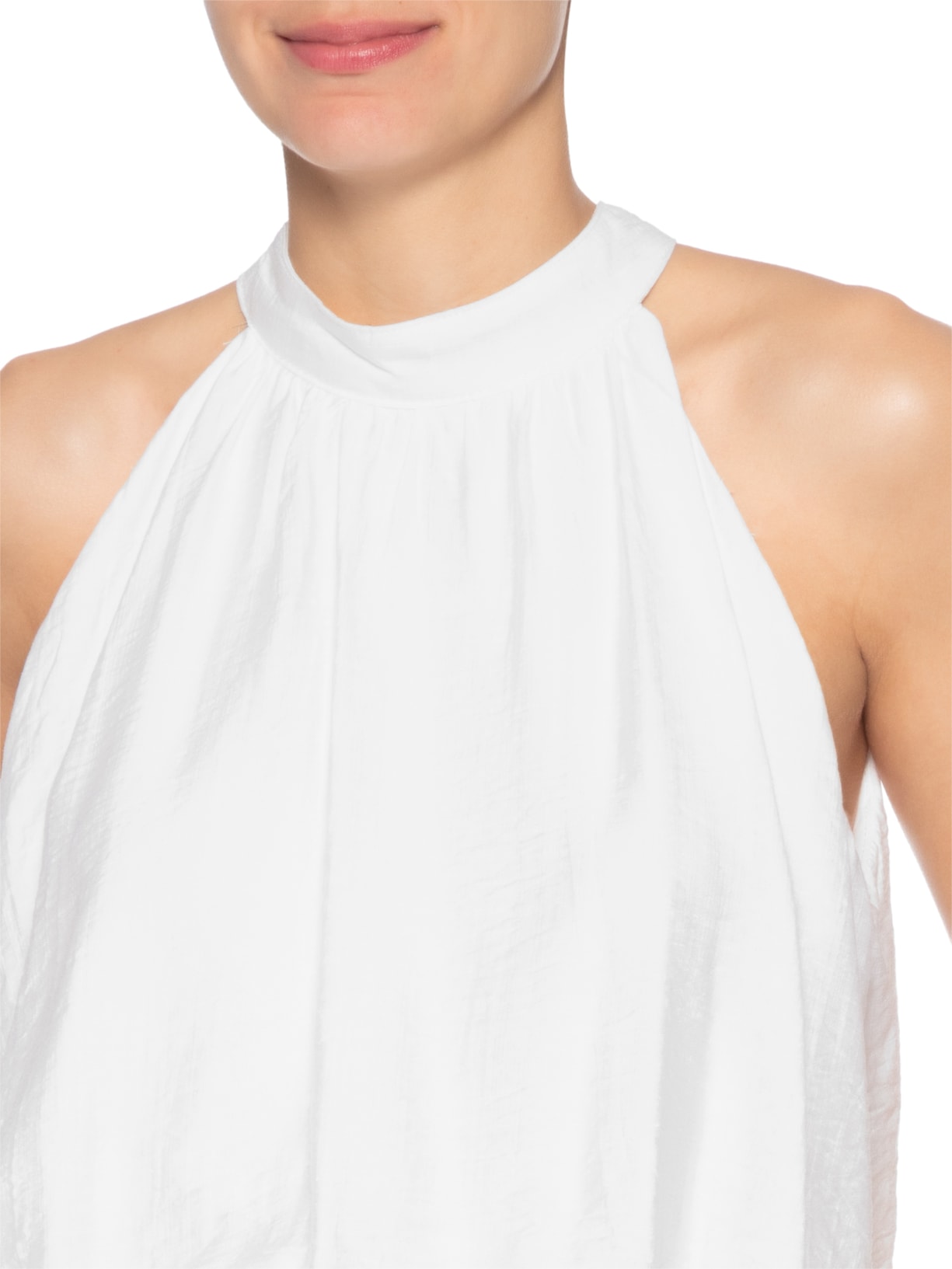 Blusa Feminina Balonê Branco Market 33