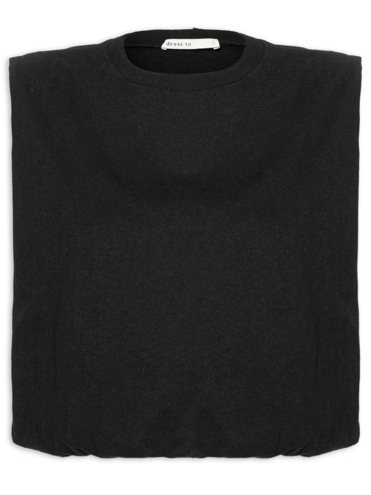 Blusa Feminina Balonê Preto Dress To
