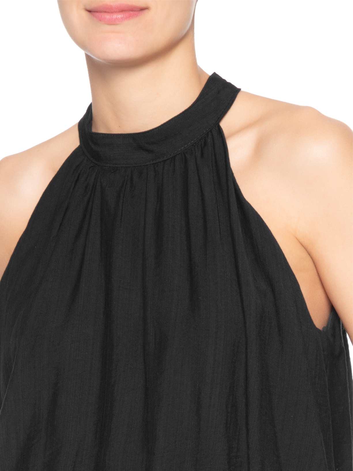 Blusa Feminina Balonê Preto Market 33