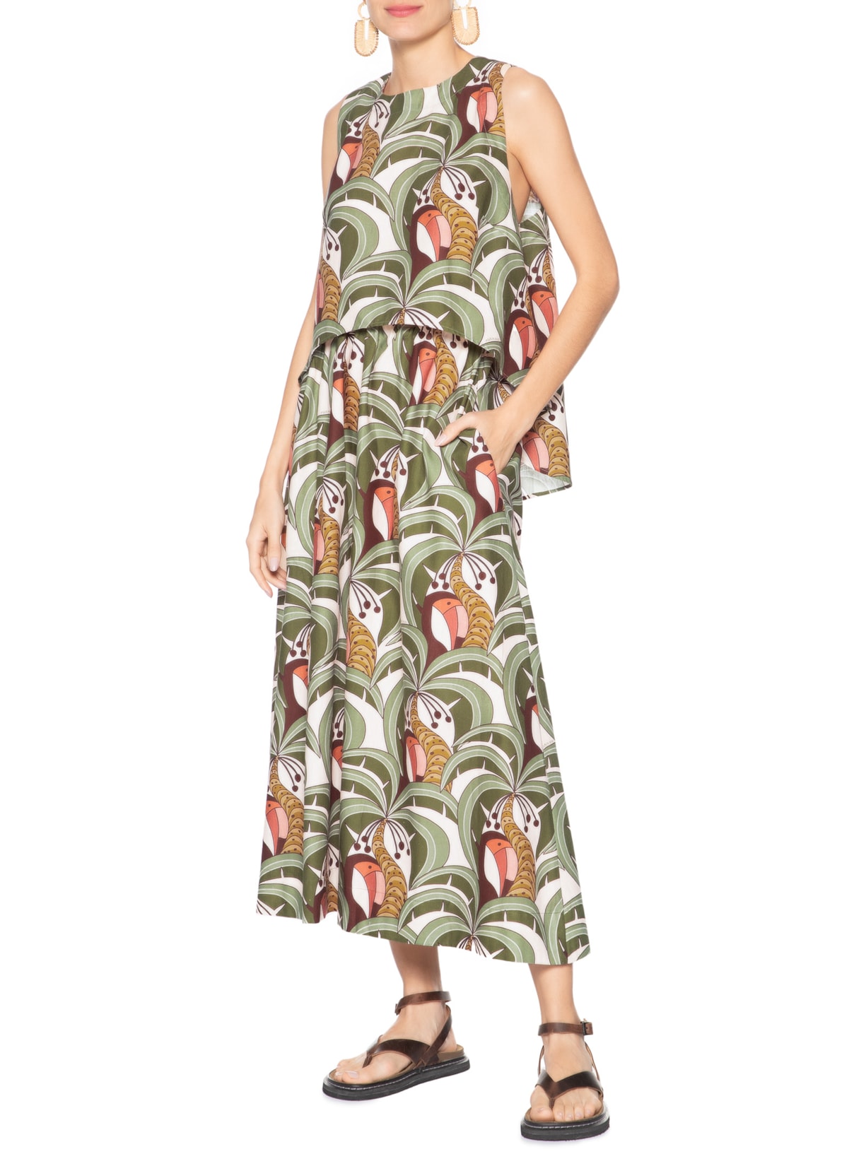 Blusa Feminina Bananada De Tucano Verde Farm