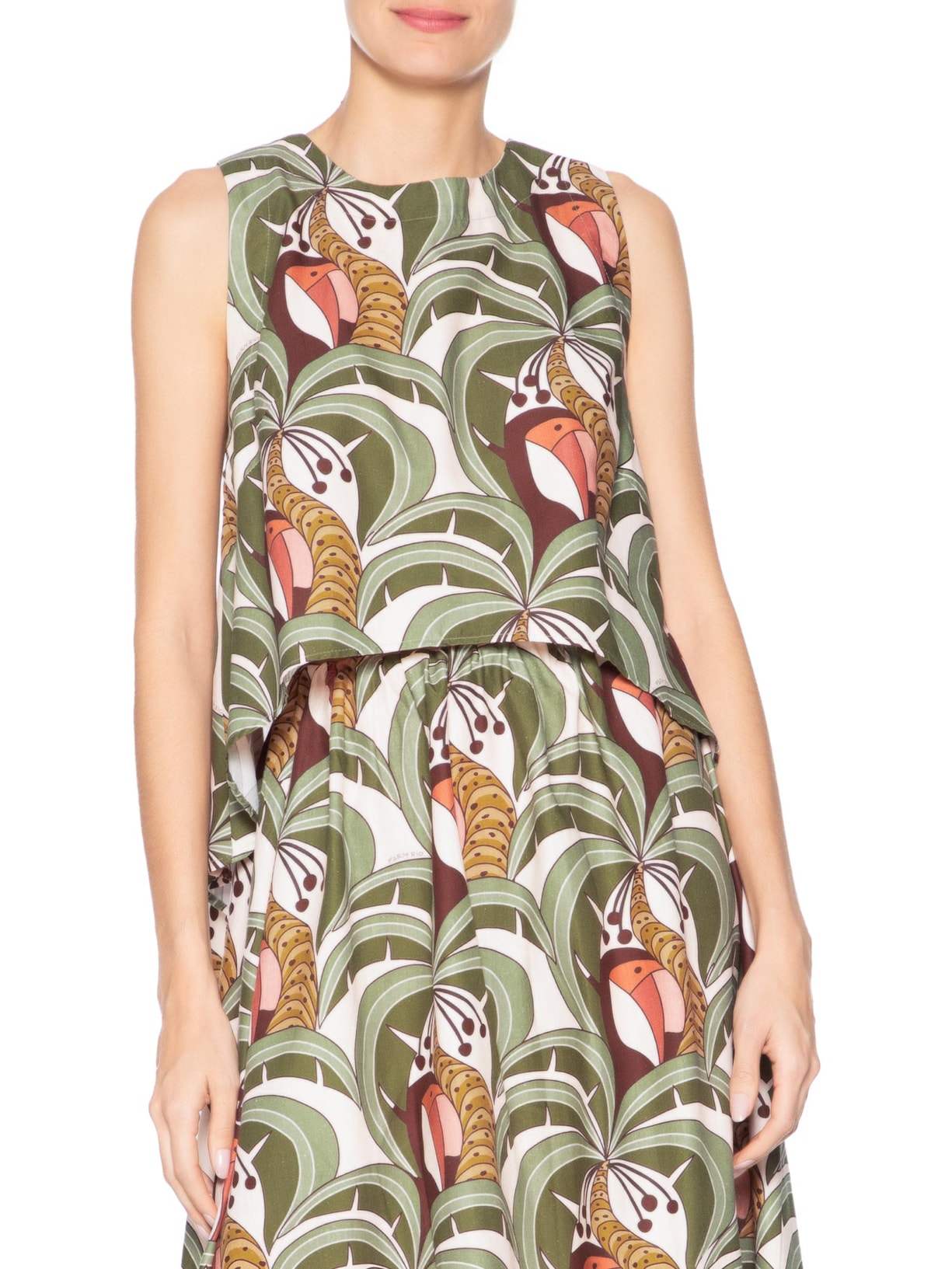 Blusa Feminina Bananada De Tucano Verde Farm