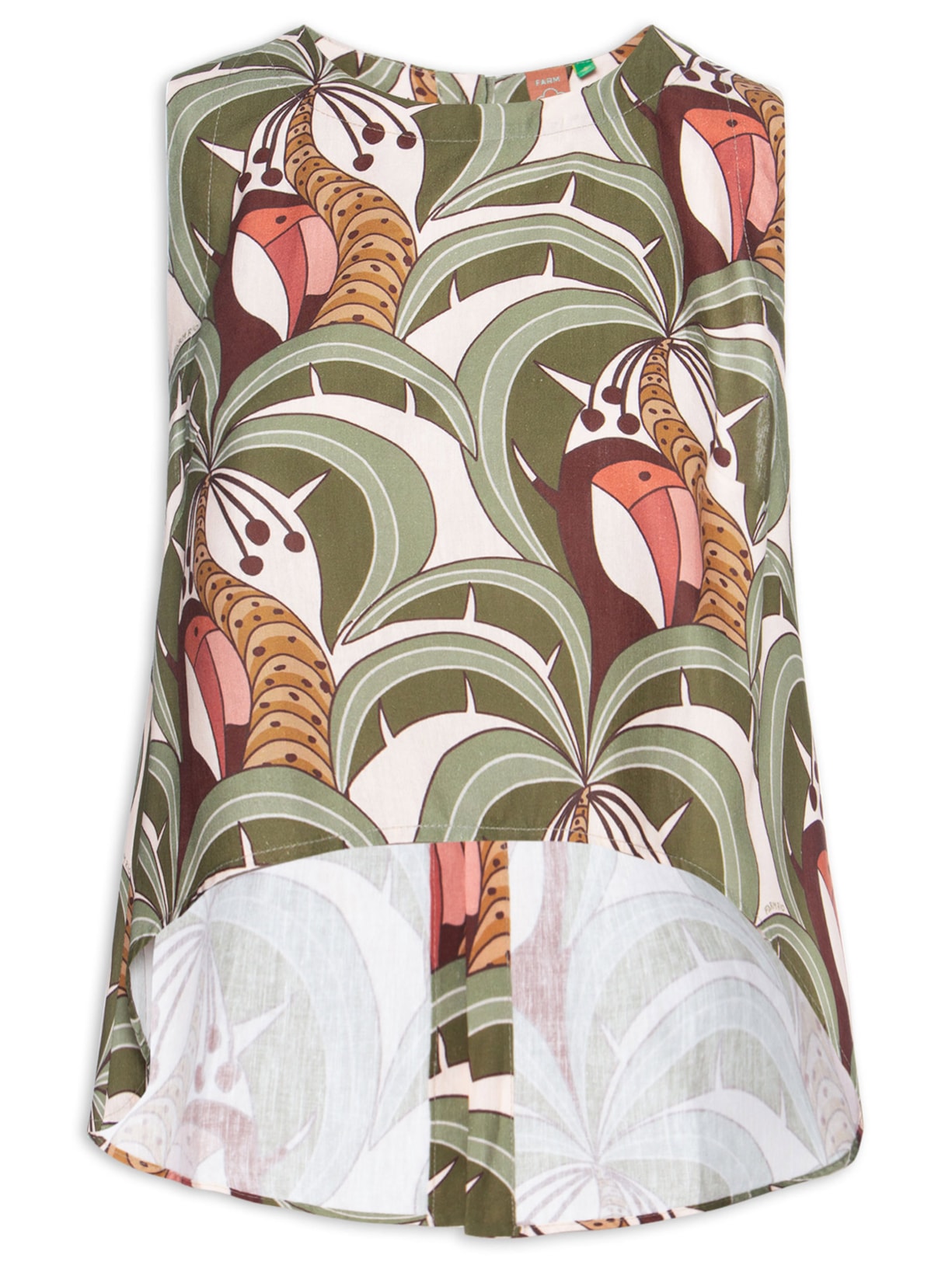 Blusa Feminina Bananada De Tucano - Verde