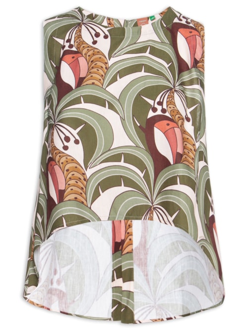 Blusa Feminina Bananada De Tucano - Verde