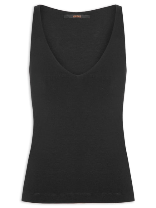 Blusa Feminina Basic Stella Off - Preto
