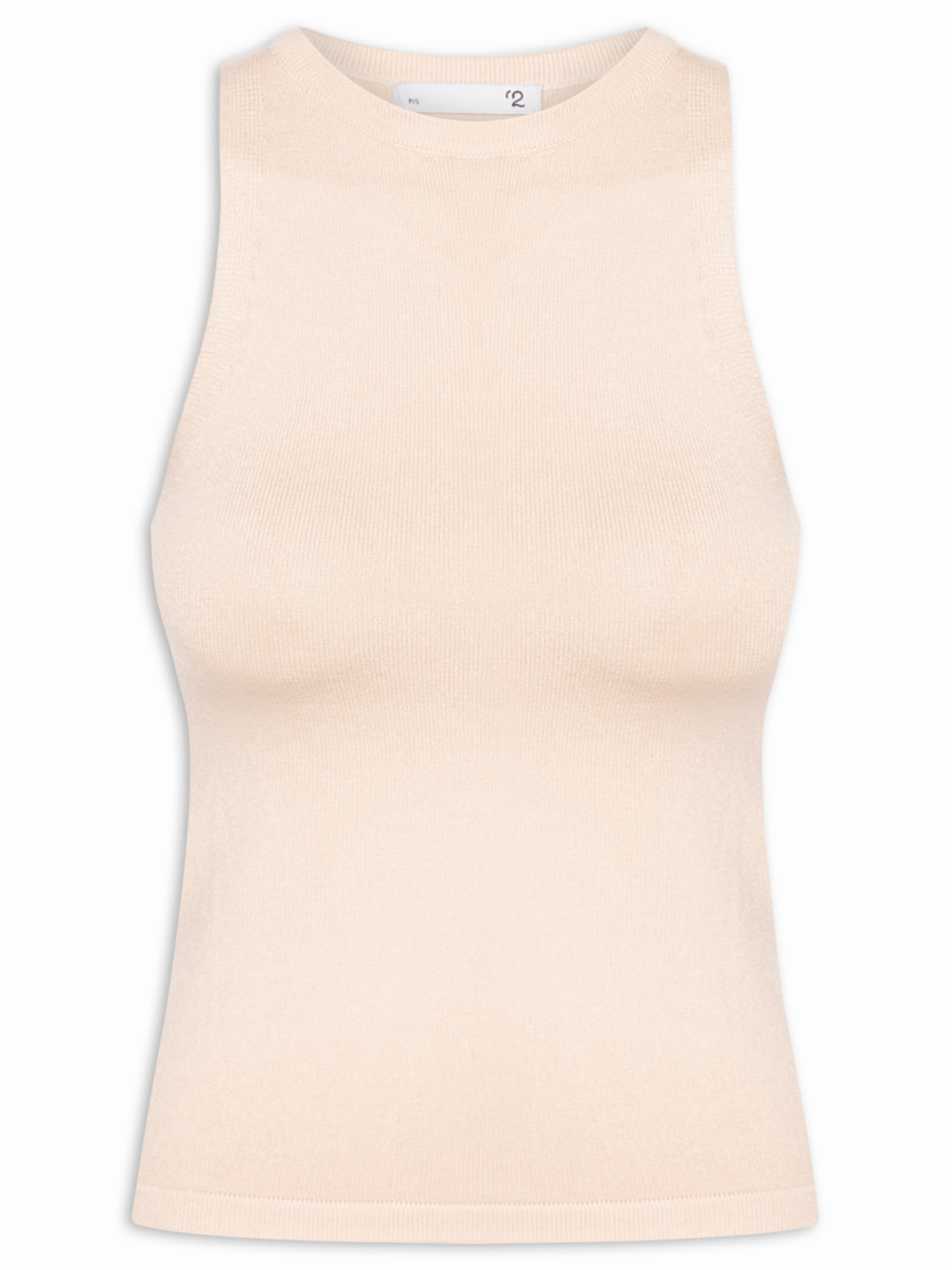 Blusa Feminina Básica Em Tricot - Bege