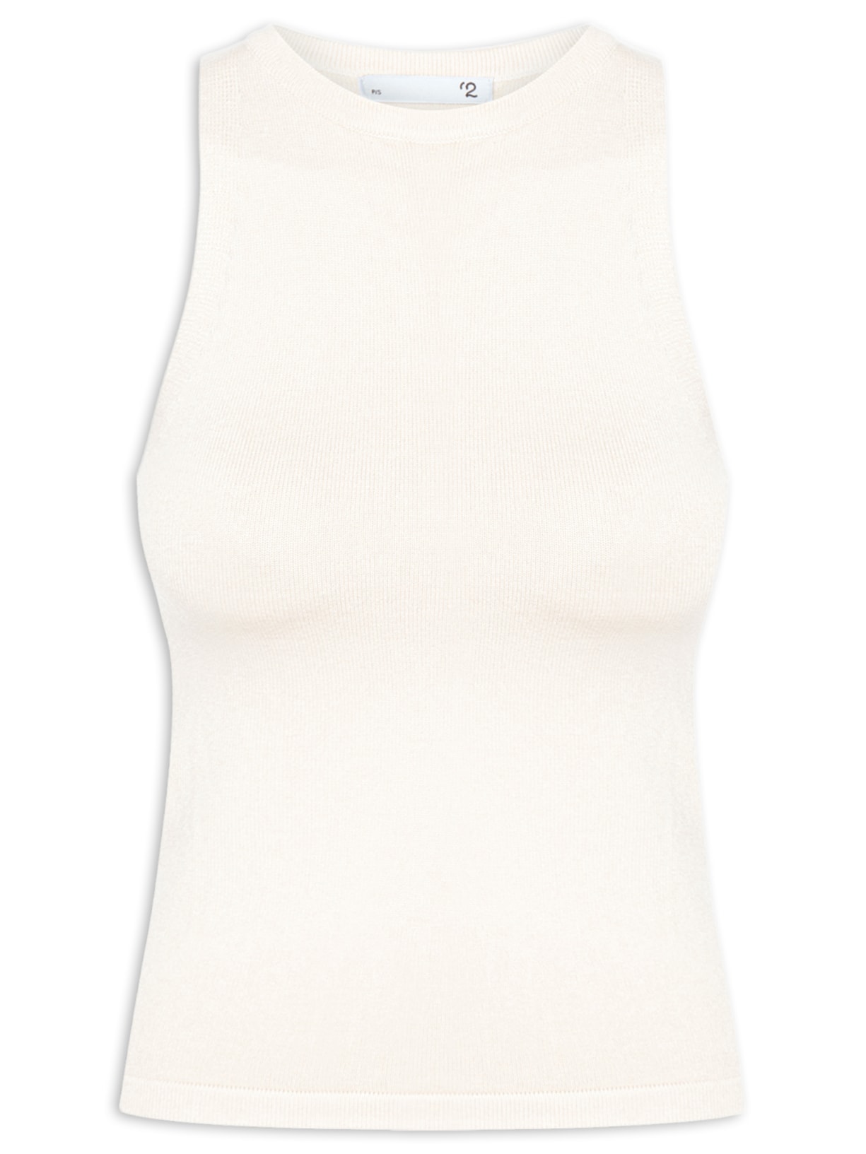 Blusa Feminina Básica Em Tricot - Branco