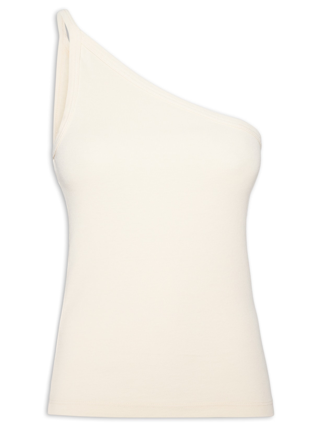 Blusa Feminina Básica Ombro Só - Bege