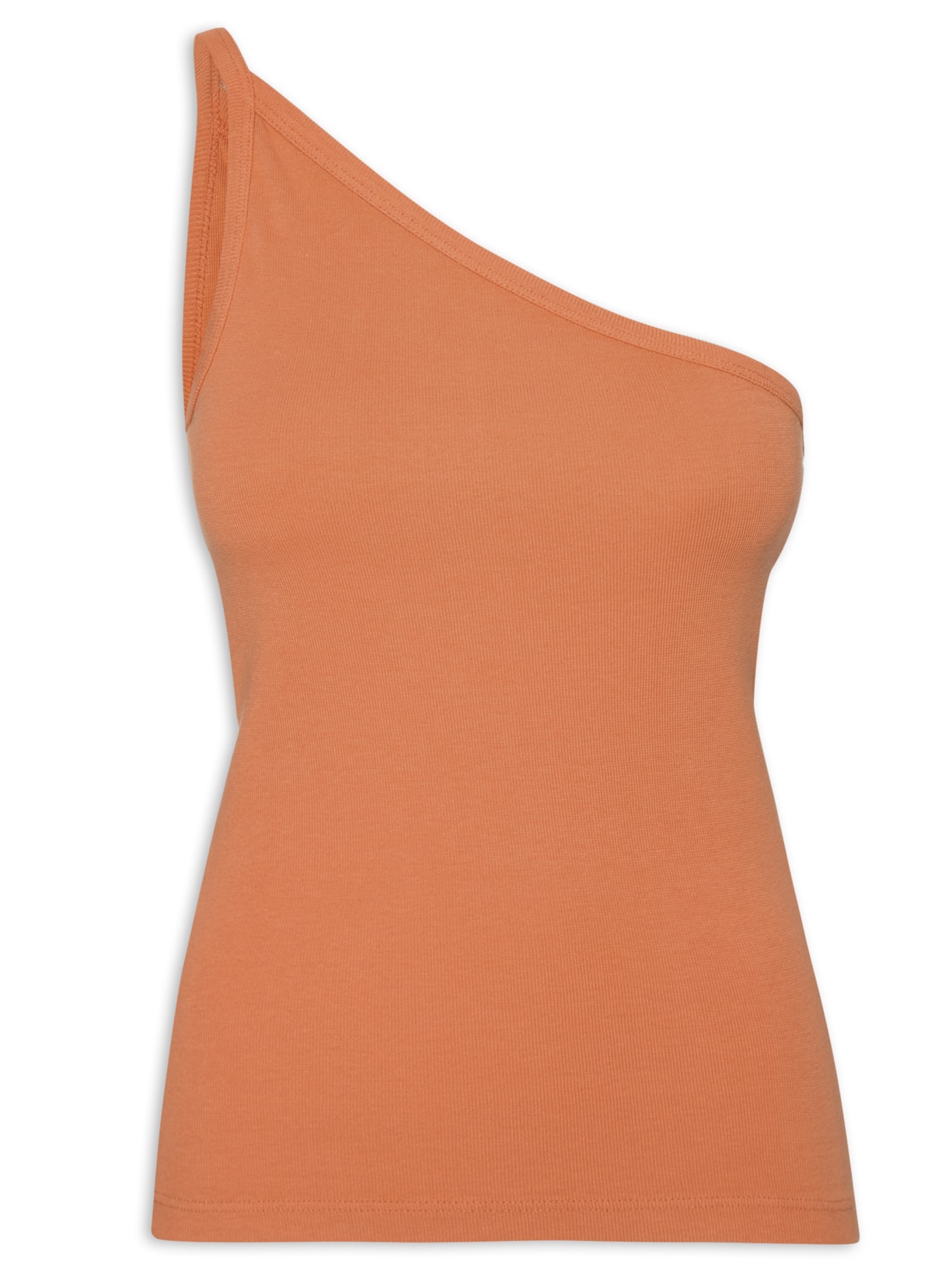 Blusa Feminina Básica Ombro Só - Marrom