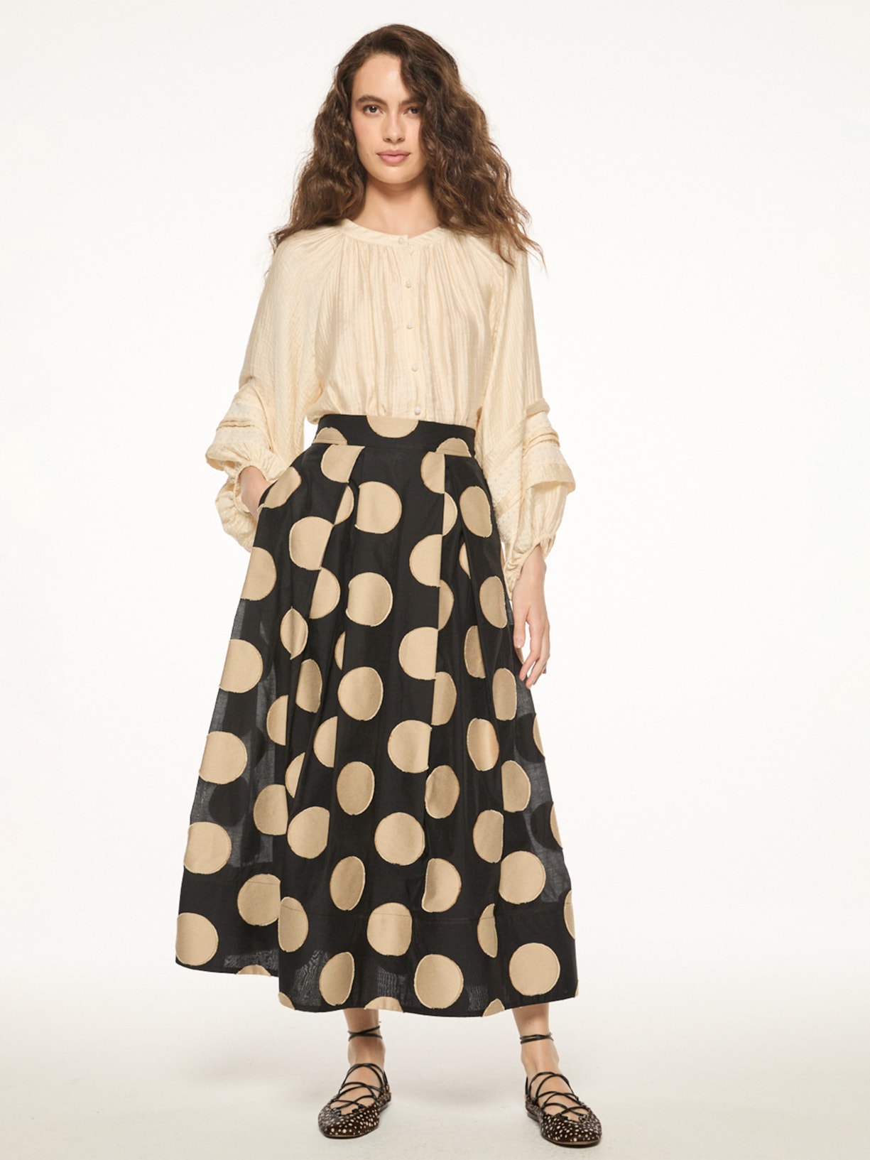 Blusa Feminina Bebel Bege Mixed