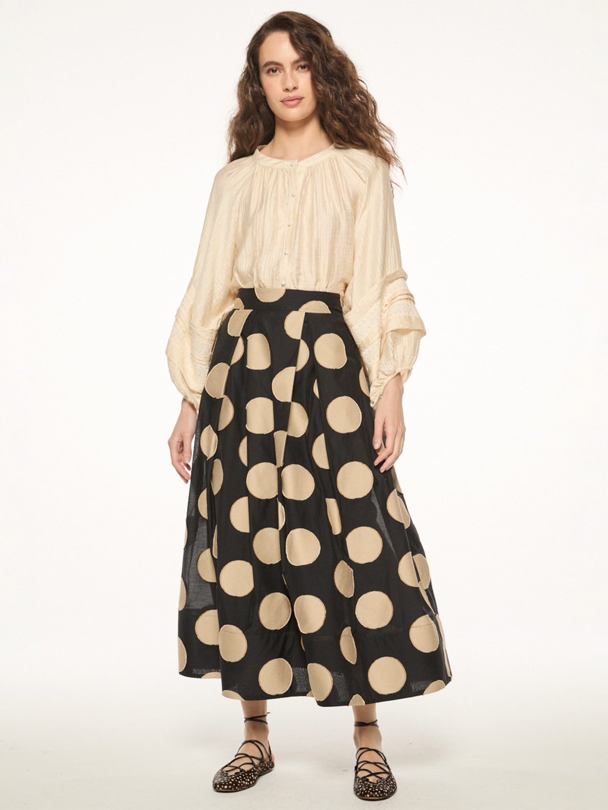 Blusa Feminina Bebel Bege Mixed