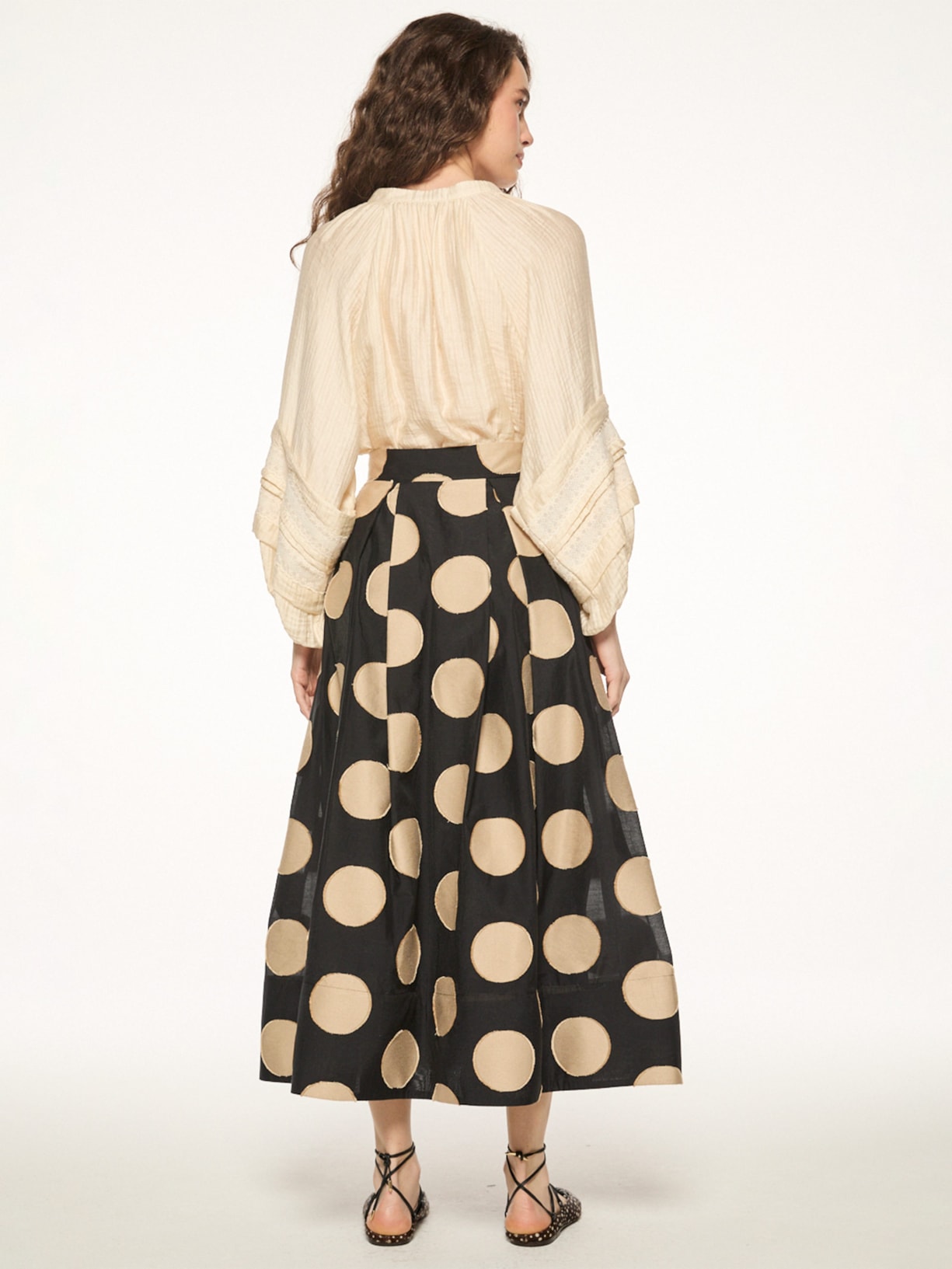 Blusa Feminina Bebel Bege Mixed