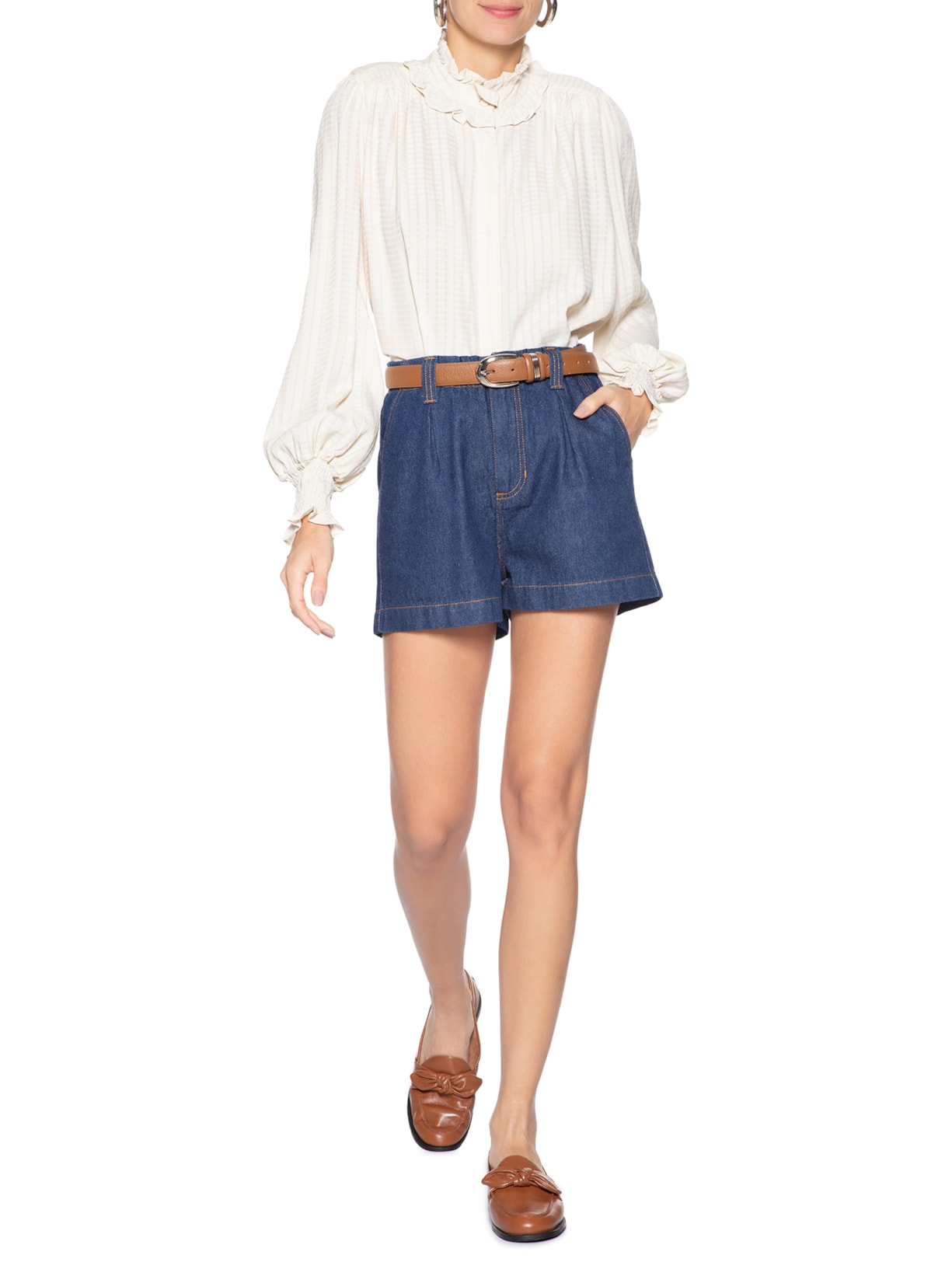 Blusa Feminina Bege Le Lis