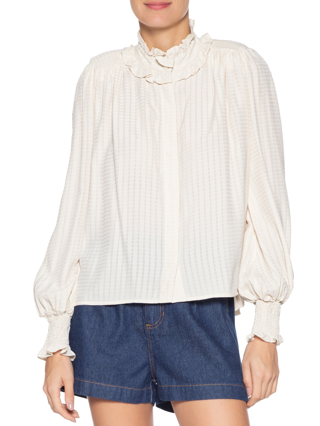 Blusa Feminina Bege Le Lis