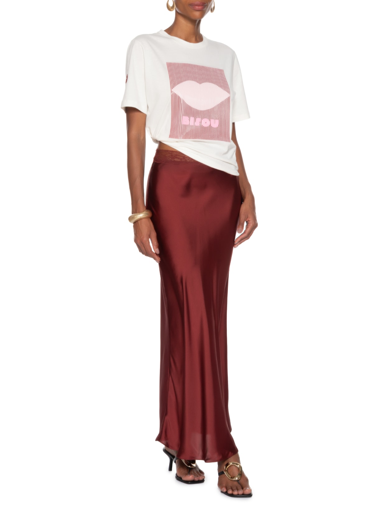 Blusa Feminina Bisou Branco Le Lis