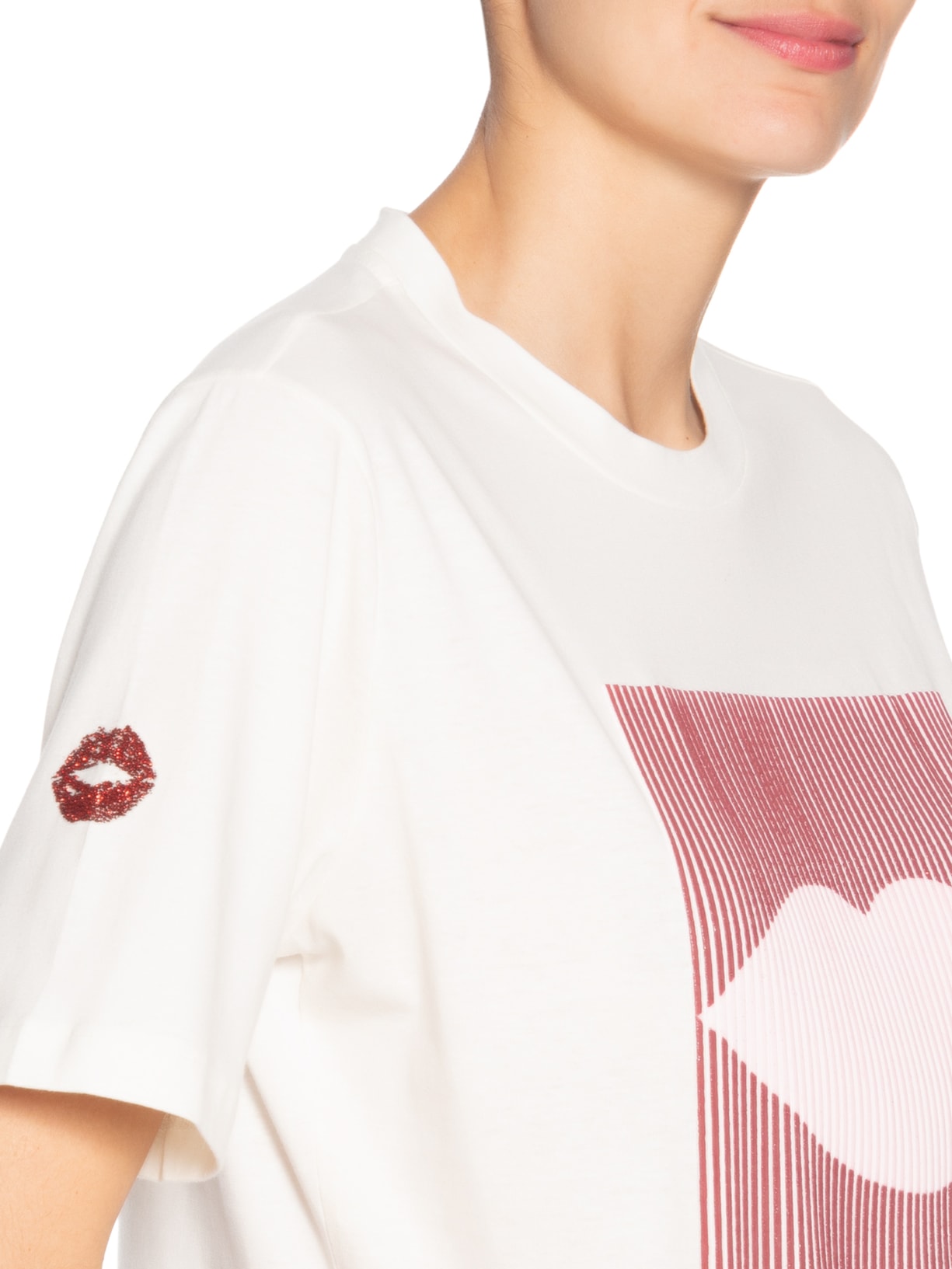 Blusa Feminina Bisou Branco Le Lis