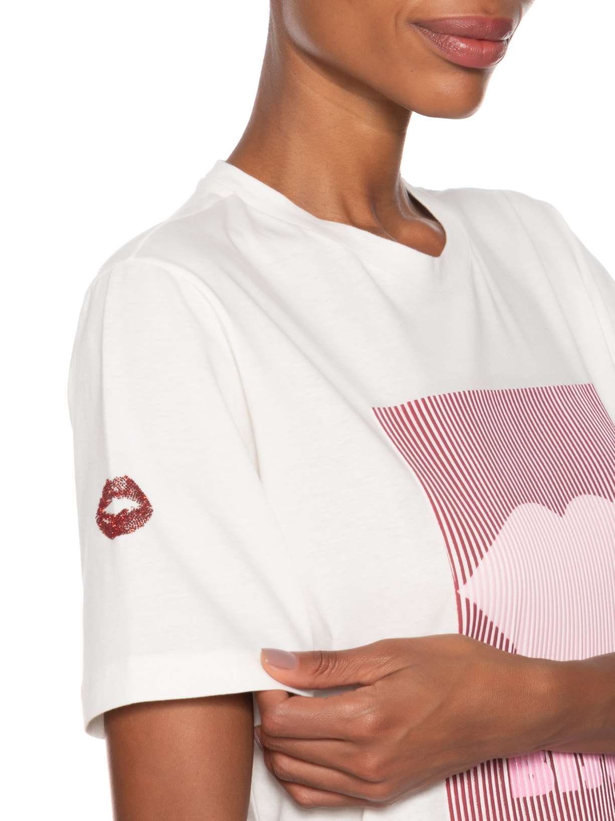 Blusa Feminina Bisou Branco Le Lis