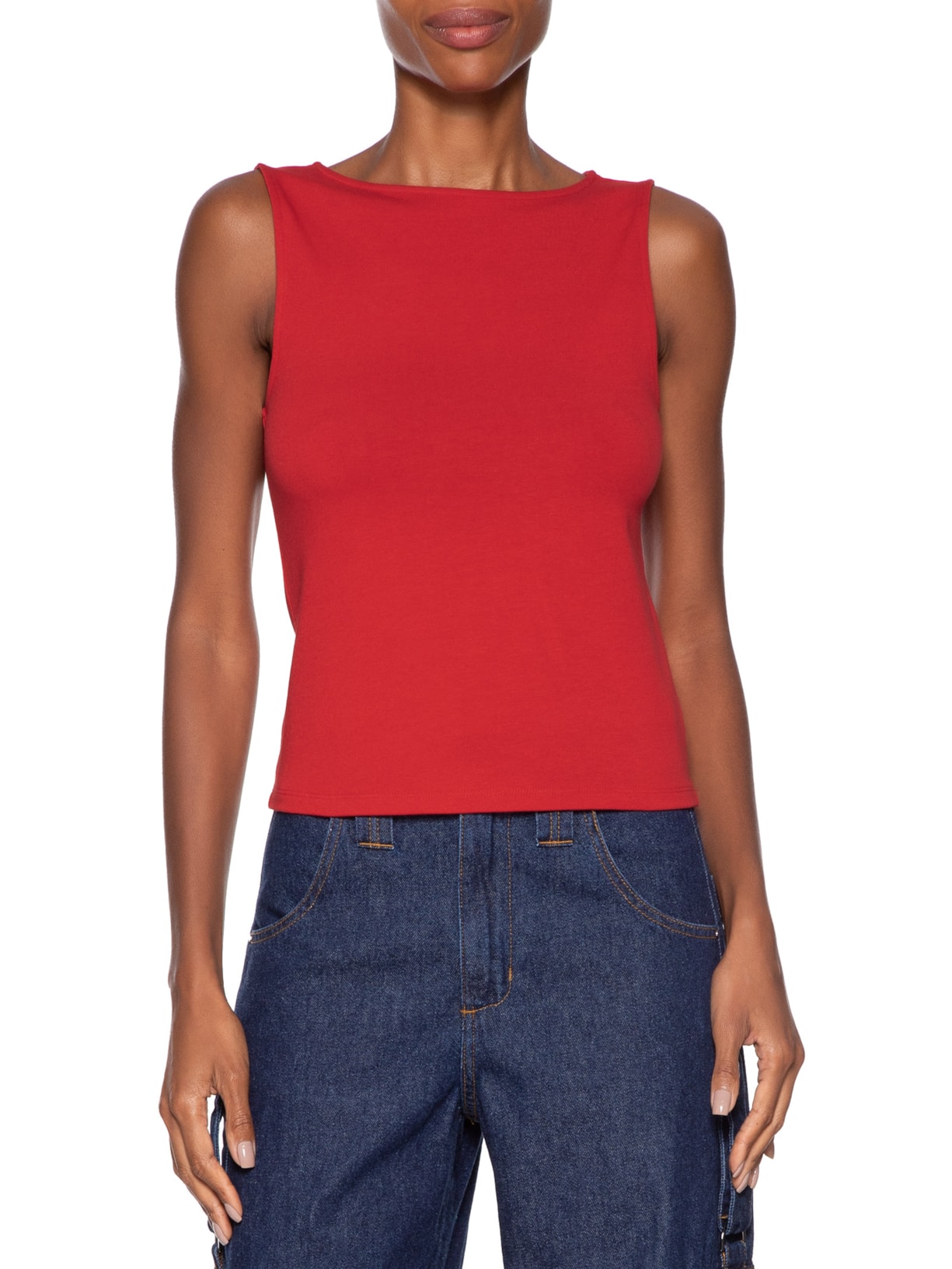 Blusa Feminina Blair Boatneck Vermelho Levi's