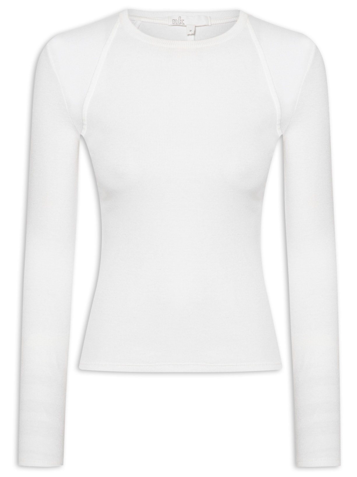 Blusa Feminina Bordado Canelada Sienna - Off White