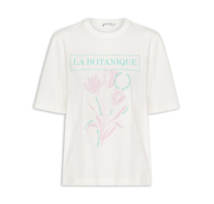 Blusa Feminina Botanic - Branco