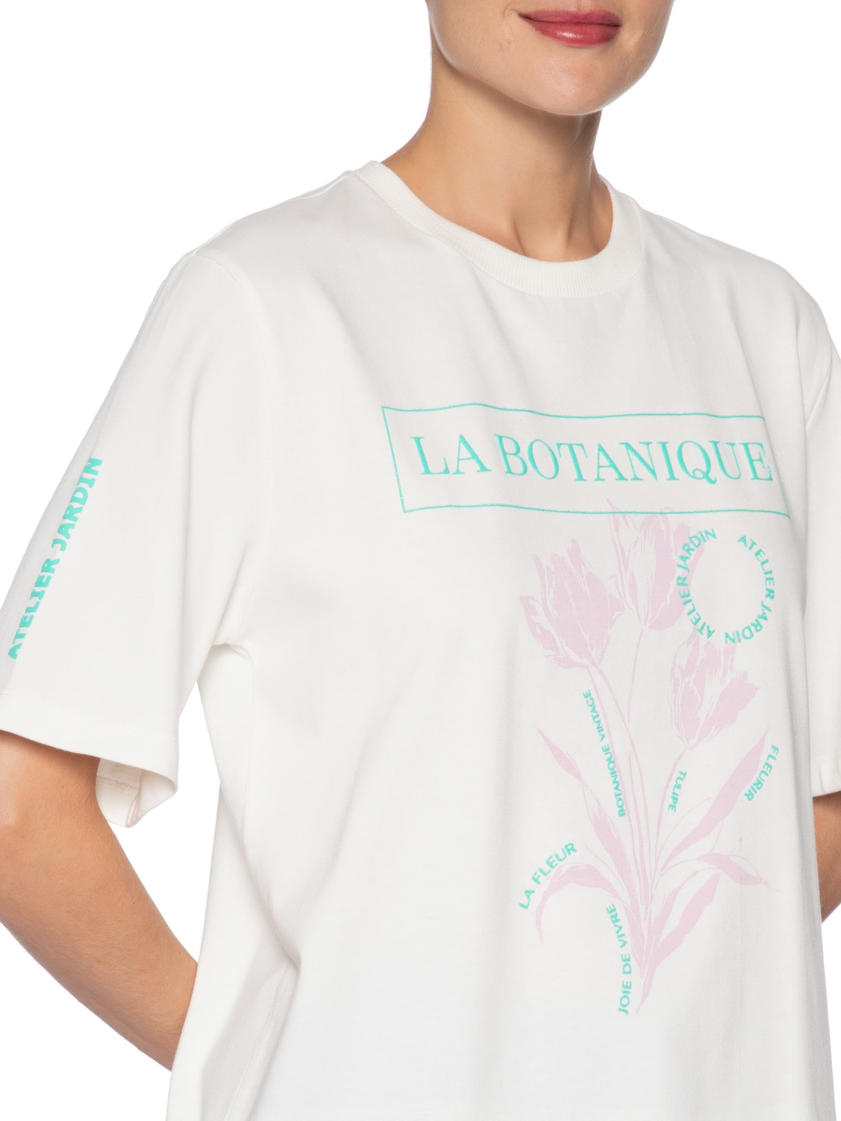 Blusa Feminina Botanic Branco Le Lis