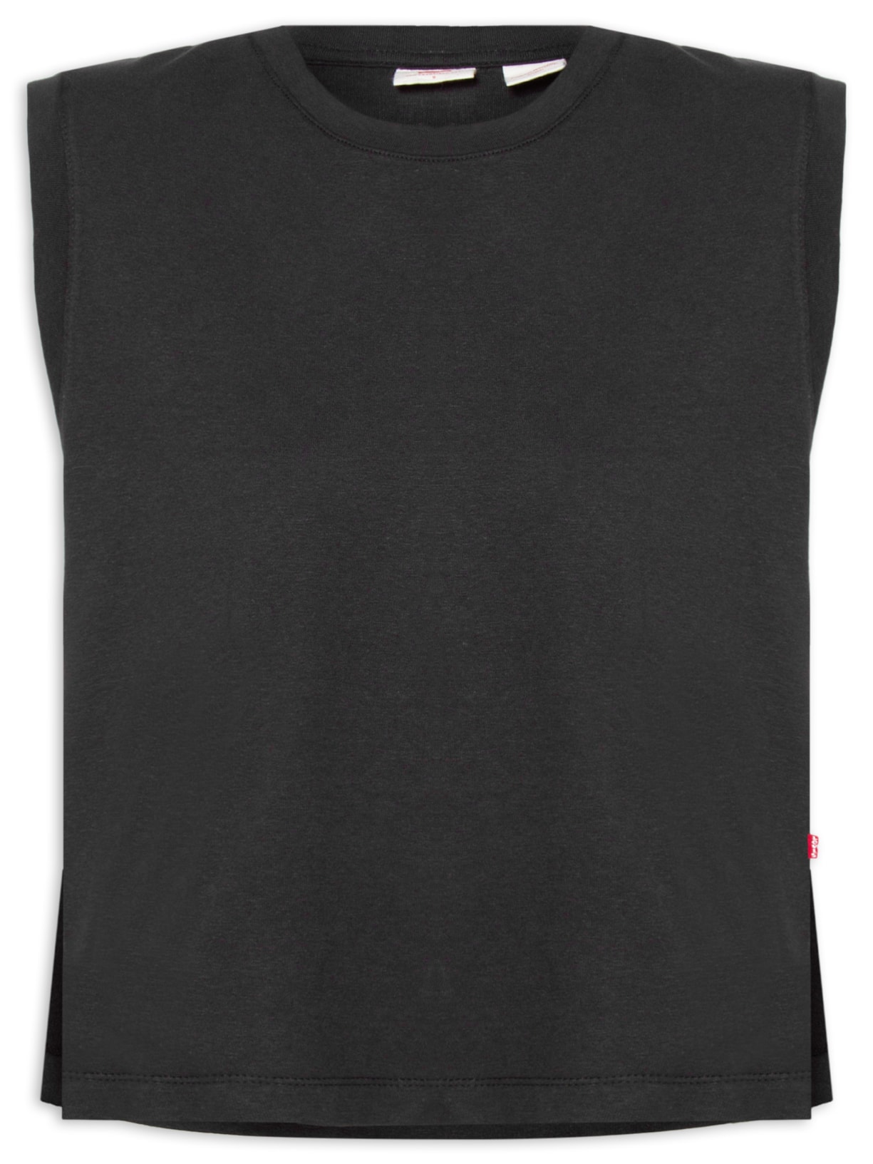 Blusa Feminina Boxy Tank - Preto