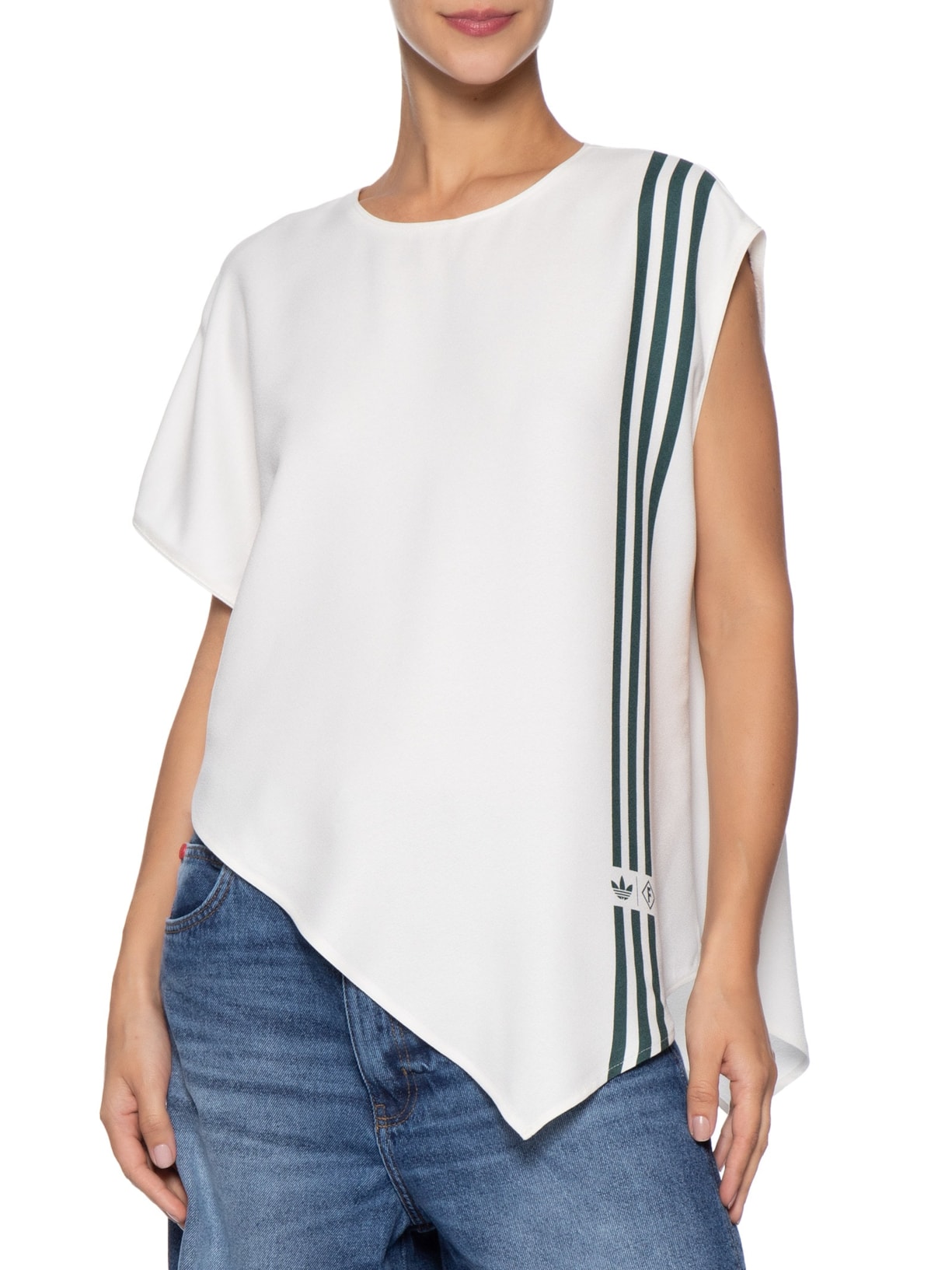 Blusa Feminina Branco Forum + Adidas