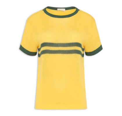 Blusa Feminina Brasil - Amarelo