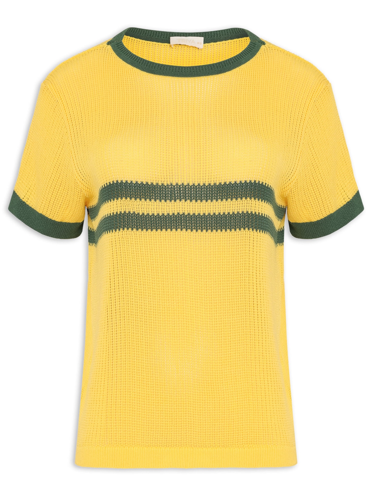 Blusa Feminina Brasil - Amarelo