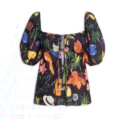 Blusa Feminina Buena Gente - Preto