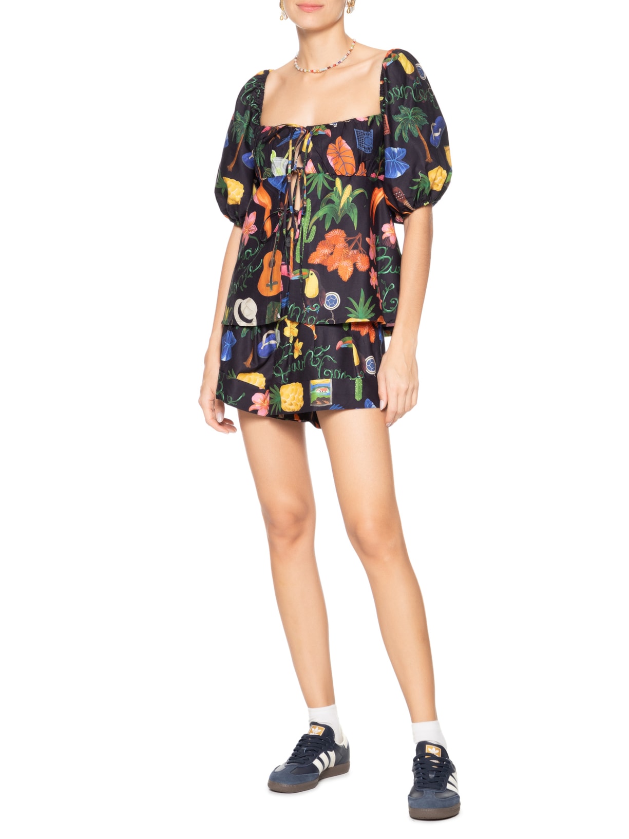 Blusa Feminina Buena Gente Preto Farm