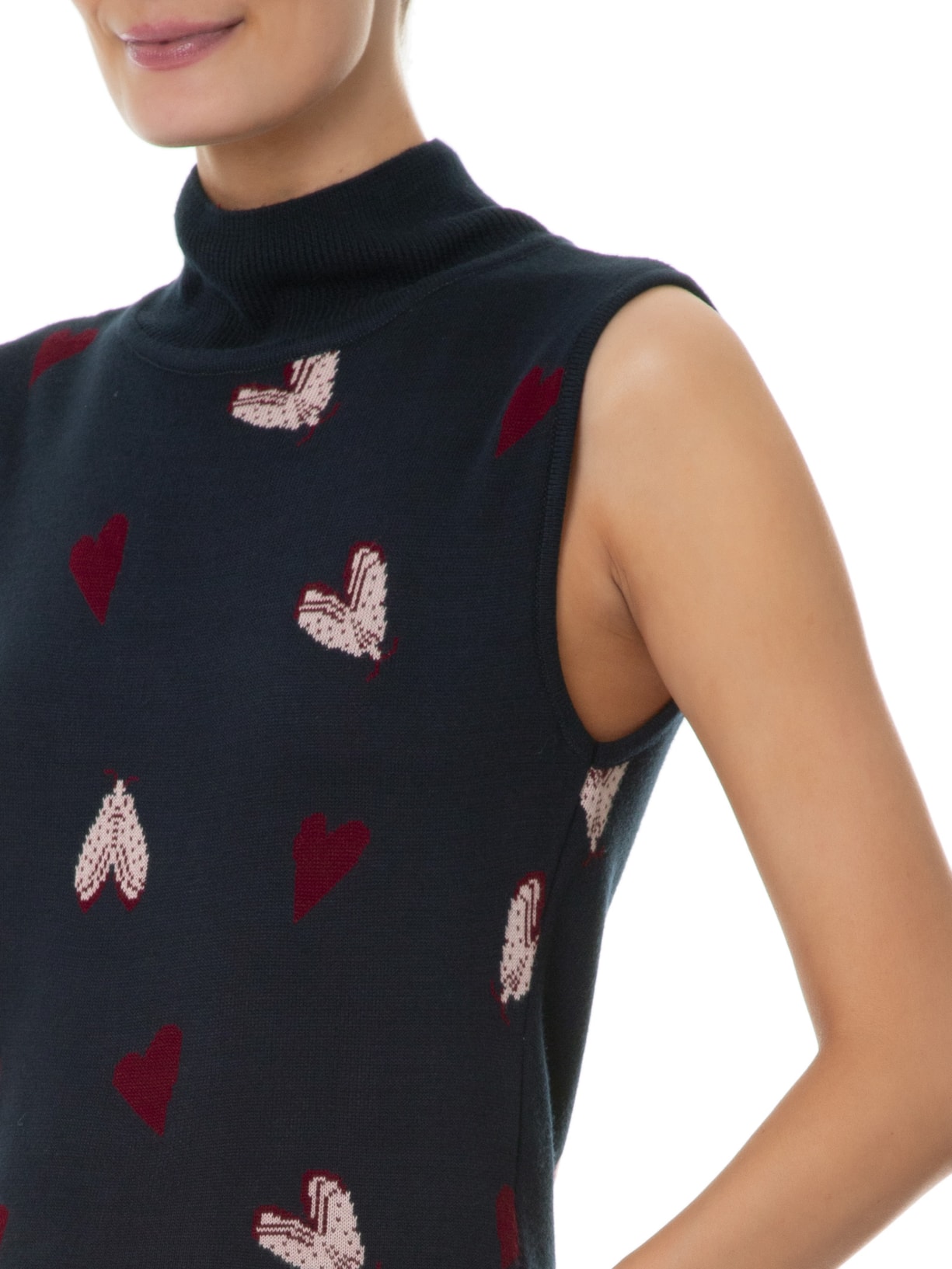 Blusa Feminina Bugs Heart Azul Twenty Four Seven